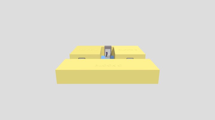 Simple Building 1 3D Model