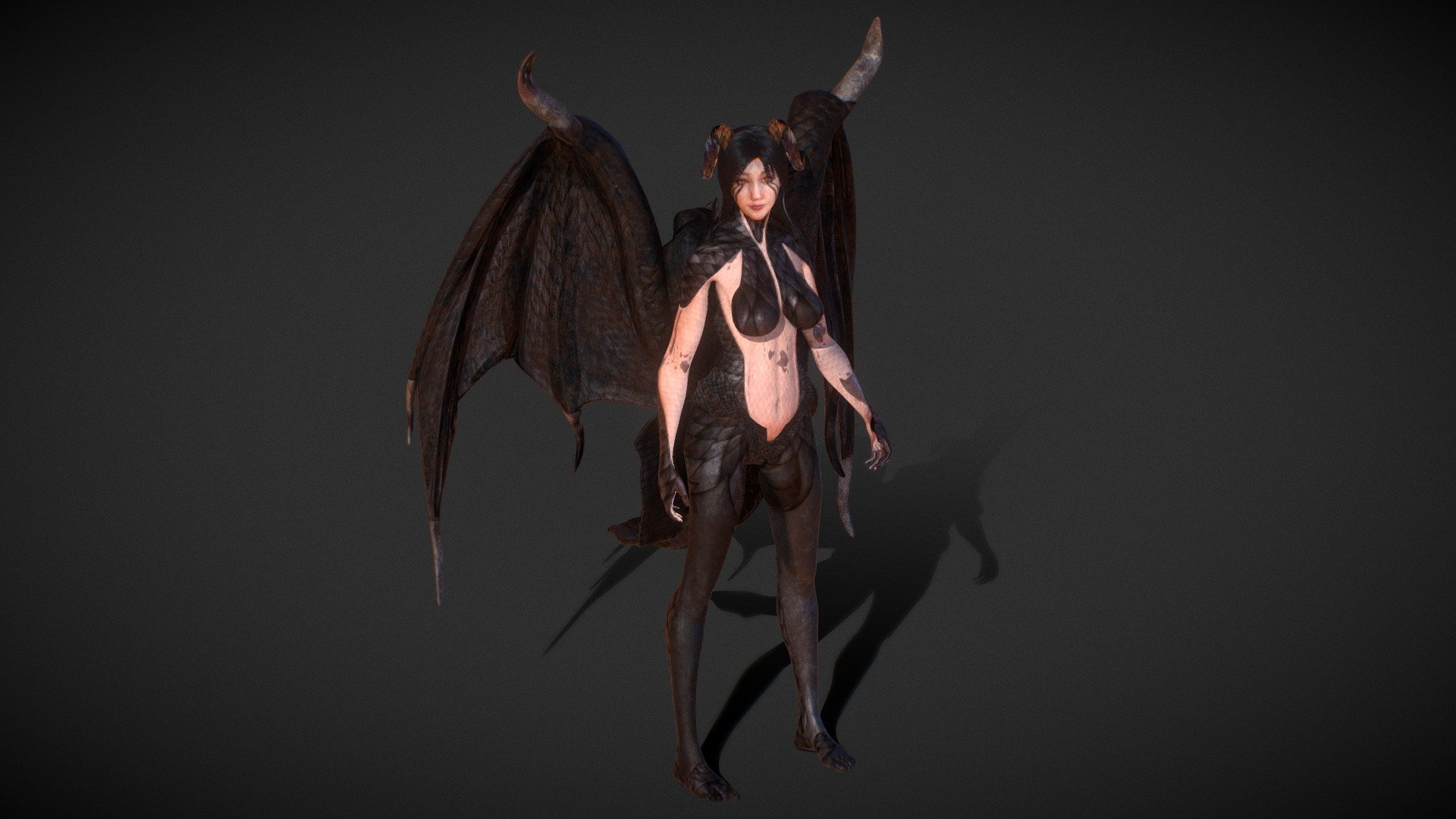 Sasha (Human) For Nubs Alpha Ver. — Sketchfab embed 3D viewer