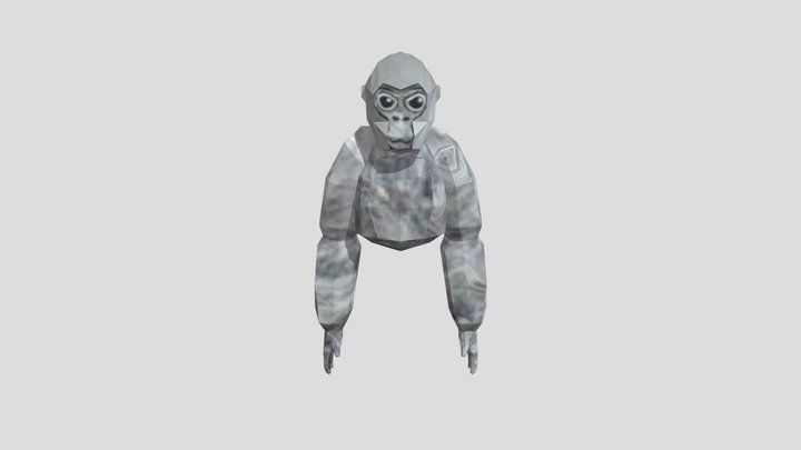 Customizable-gorilla-tag-monkey-model (1) 3D Model