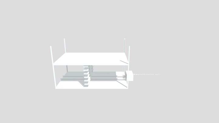 Shelf- Unit02- Grid 3D Model