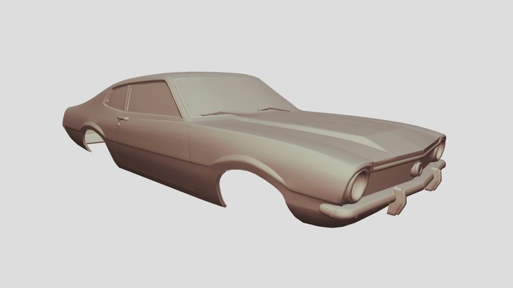 FORD MAVERICK STL 3D PRINTING 3D Model