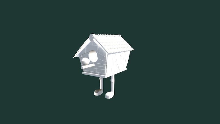 Bird House 3D Model