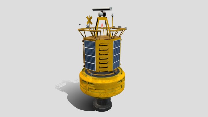 IALA_Data_Buoy 3D Model