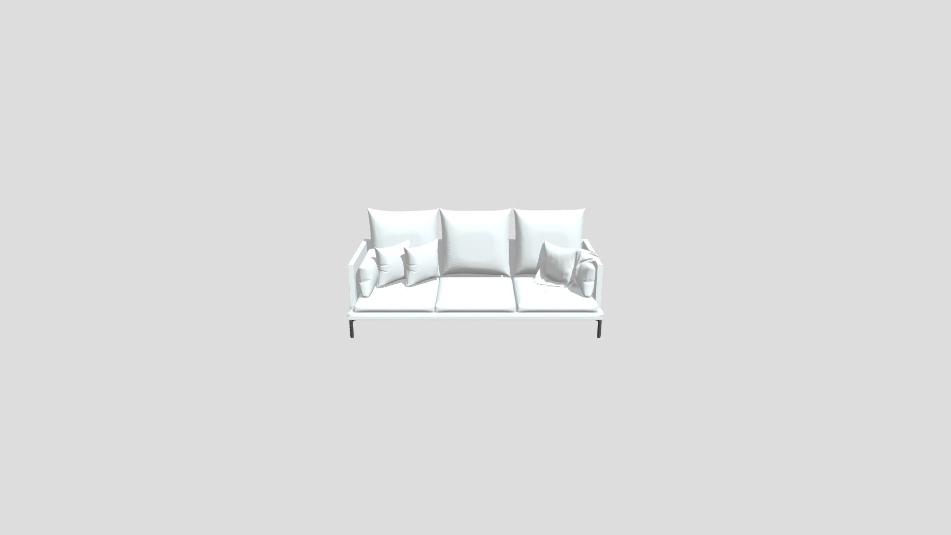 Couch - 3D model by sadafsketcher331 [4dff6d7] - Sketchfab