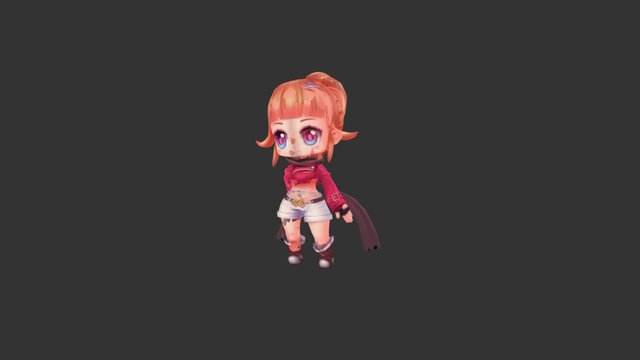 MapleStory2 Eve 3D Model