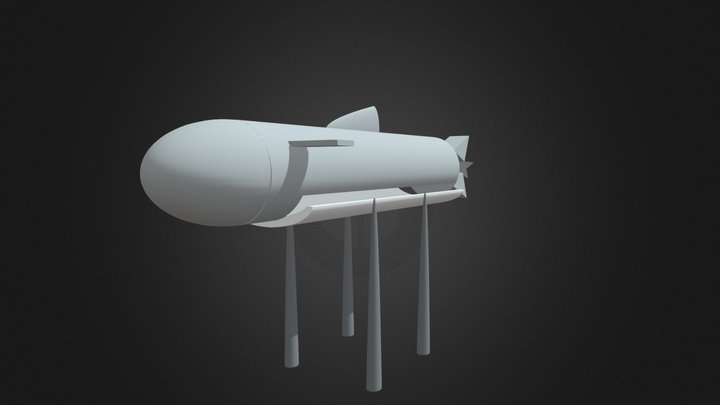 T38 Submarino Tridente 3D Model