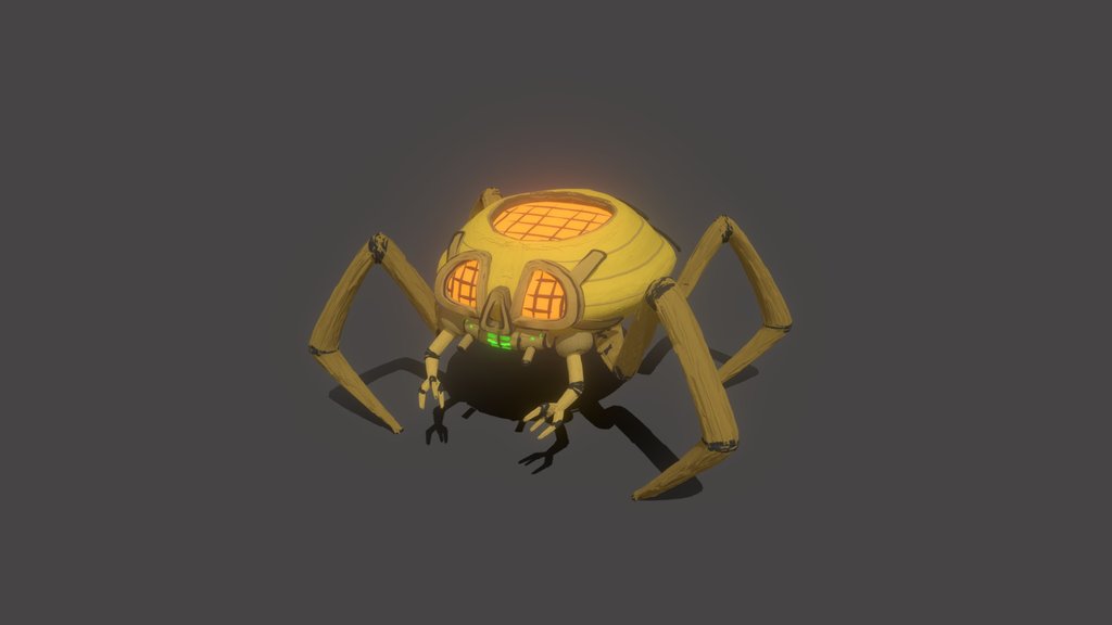 Glowy mech