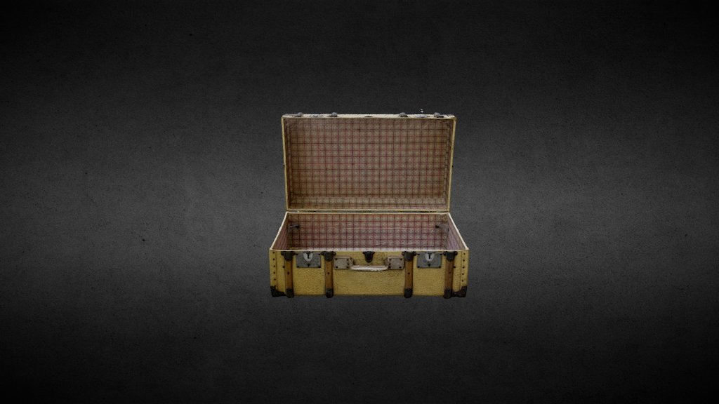 OLD TRAVEL CASE - OPEN 1000k