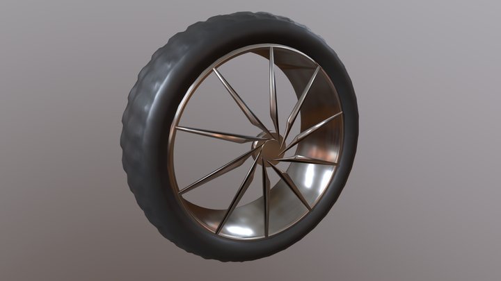 Wheel 3D Model