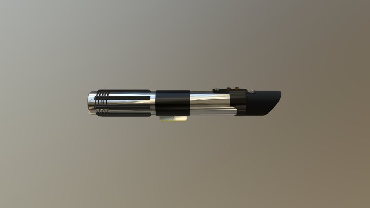 Lightsaber Hilt 3D Model