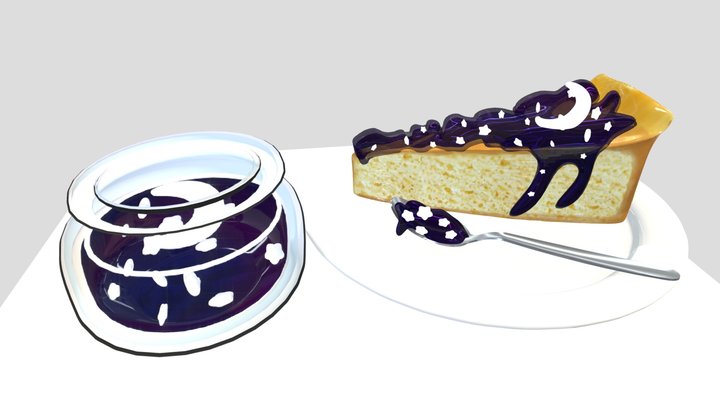 JellyStarsPie 3D Model