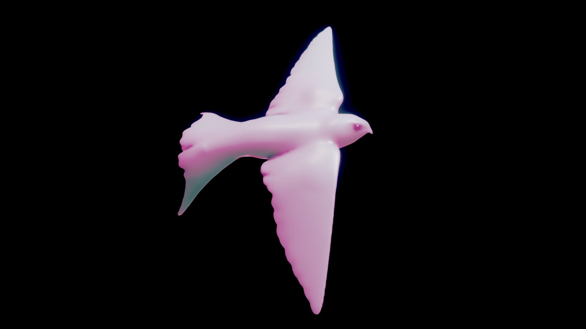 stl file swift bird in flight - 3D model by Print3dburton ...