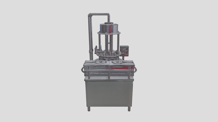 Liquid Filling Equipment 3D Model