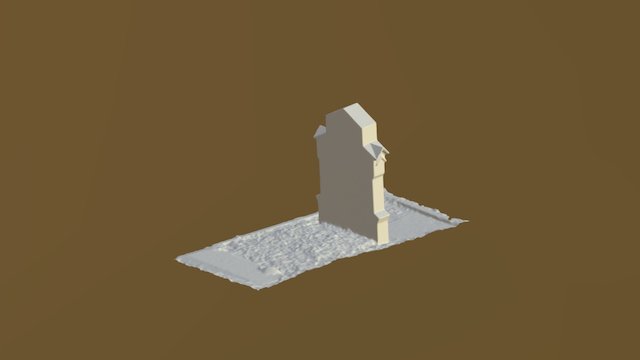 Walter's Headstone 3D Model