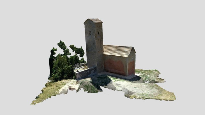 Castellane , Robion - Chapelle St Thyrse 3D Model