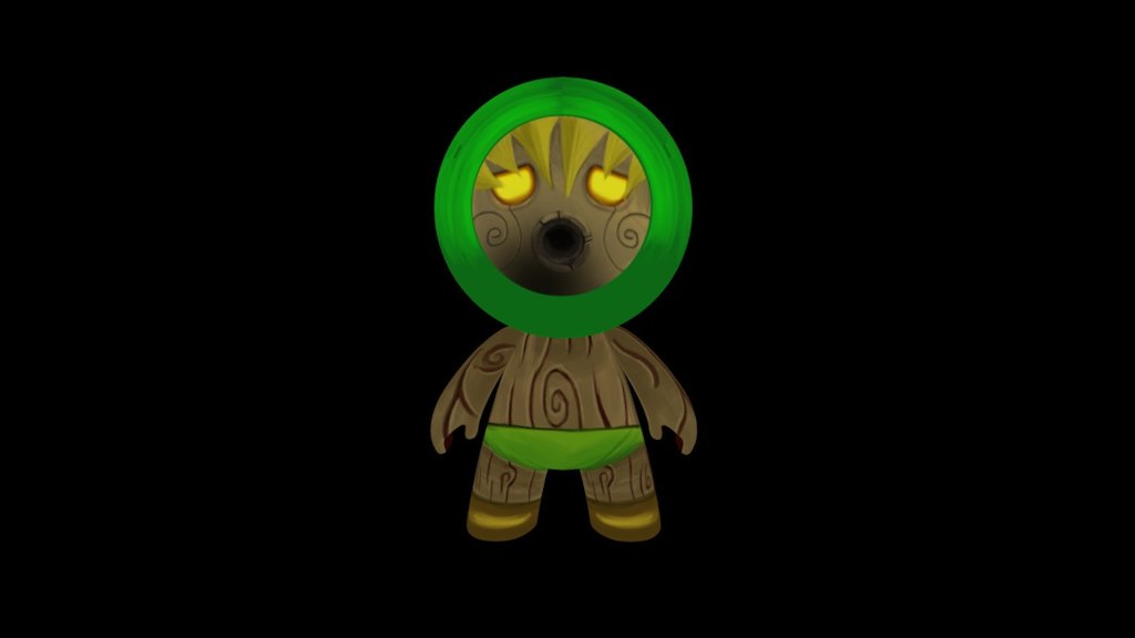 Deku Link Hand Painted