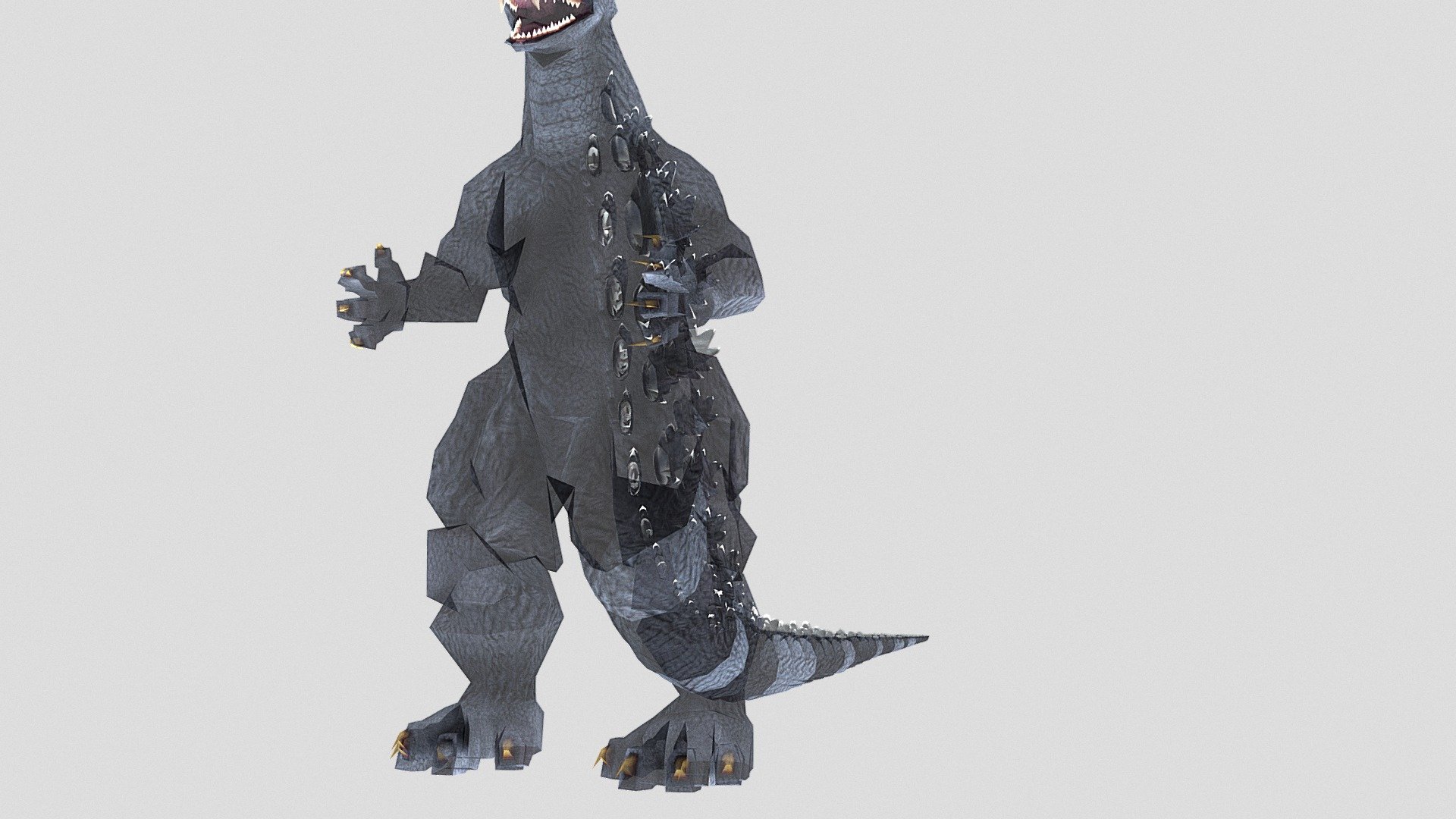 FinalGoji 3D model - Download Free 3D model by MetalDoom [4e0408a ...