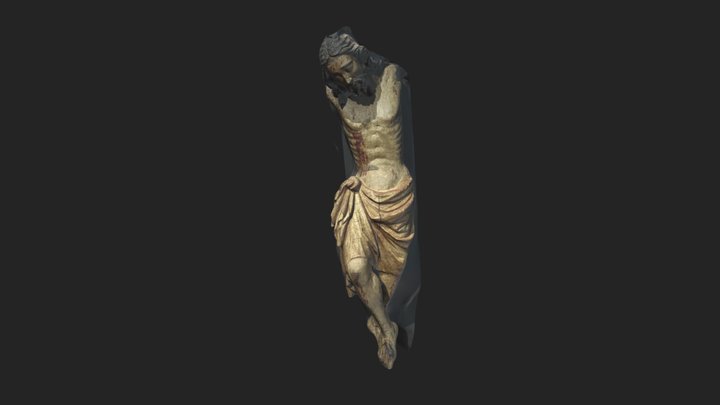 Crucified Christ, anonymous, ca. 1260 3D Model