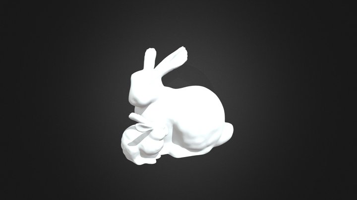 króliczki 3D Model