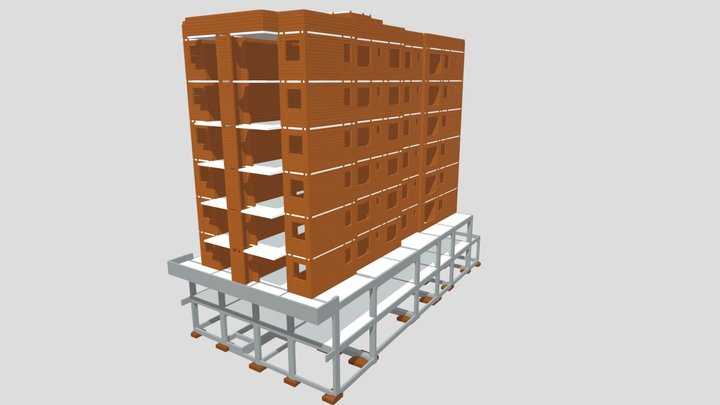 EDIFÍCIO PUERTO MADERO 3D Model