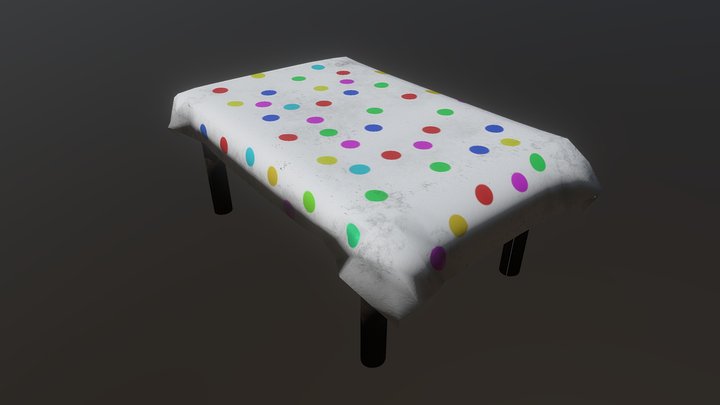 FNaF Party Tables V2 – Kostenloses 3D-Modell STL