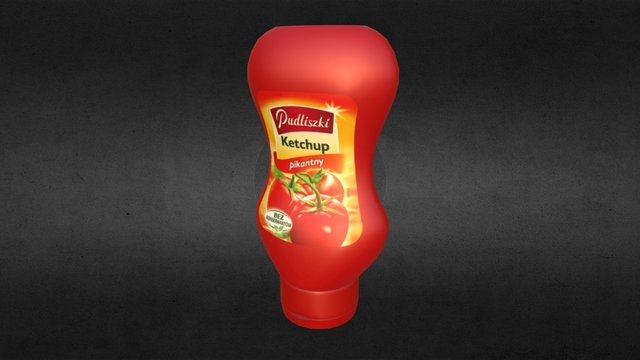 Ketchup 3D Model