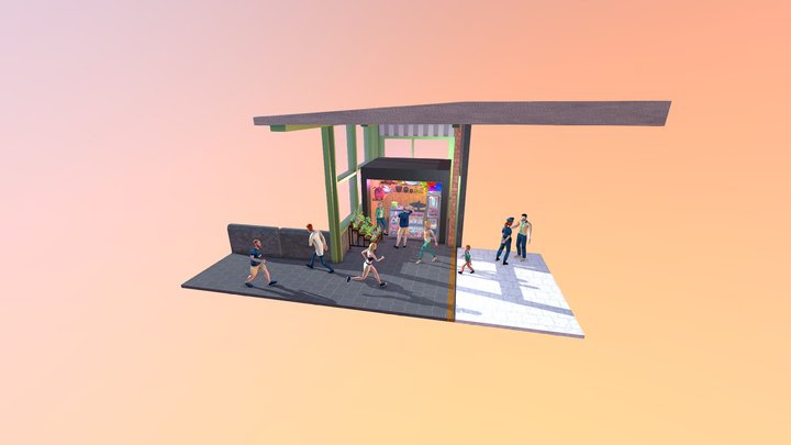 Castillito de Amor 3D Model