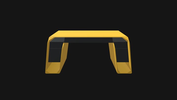 Mesa de despacho modelo Lambo 3D Model