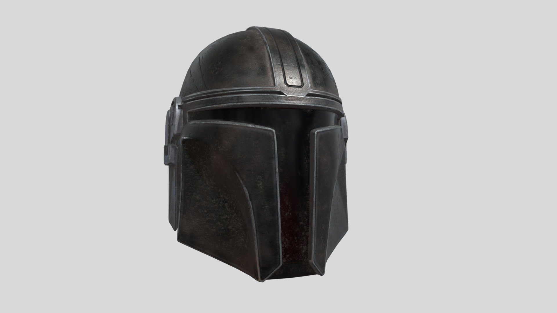 Mandalorian Helmet - 3D model by Luke Hughes (@lhughes) [4e06e3e ...