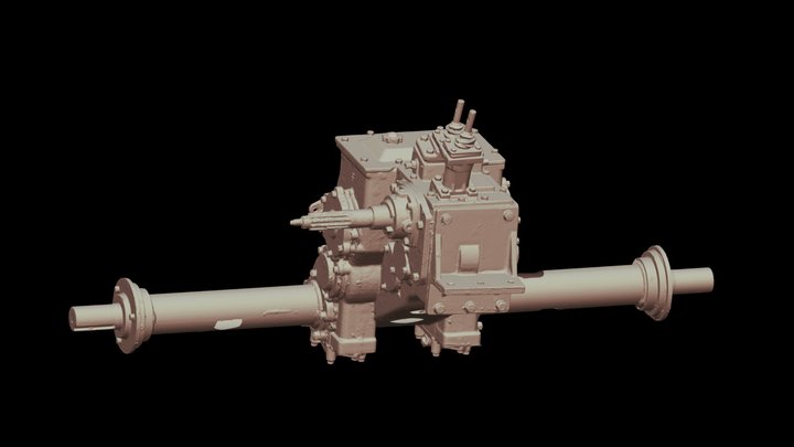 CY Gear Box 3D Model