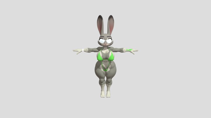Judy Hopps 3D Model