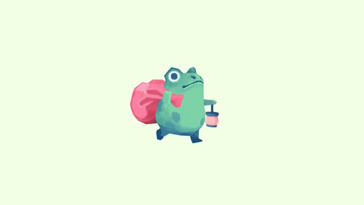 Froggy 3D Model
