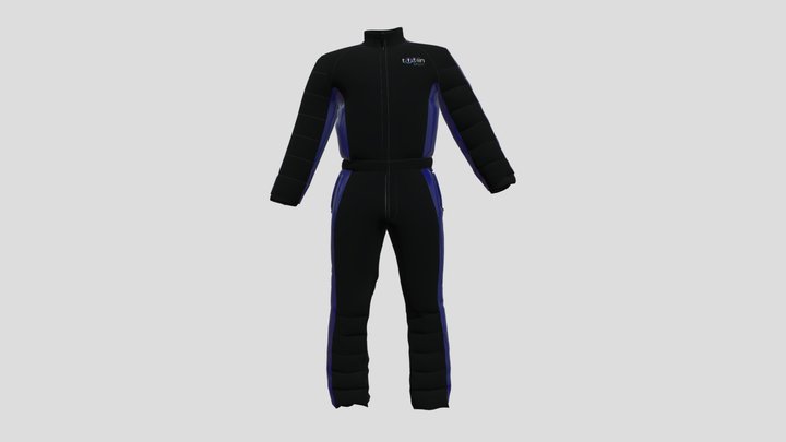 ski jumpsuit t00iin Man 3D Model