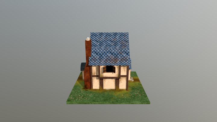 GART130 - Cottage 3D Model