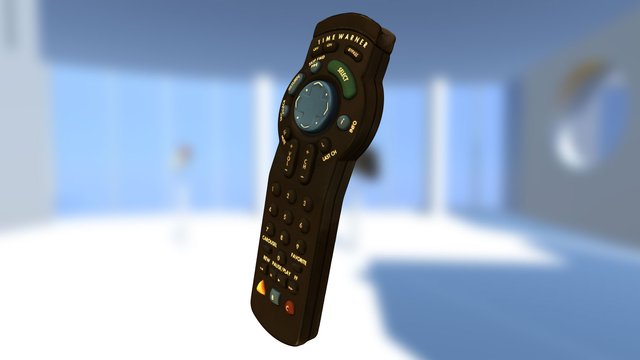 Time Warner SA Remote 3D Model