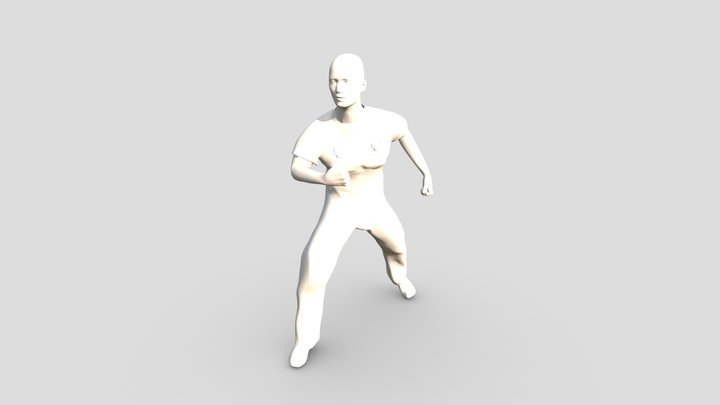 Joe character 3D Model