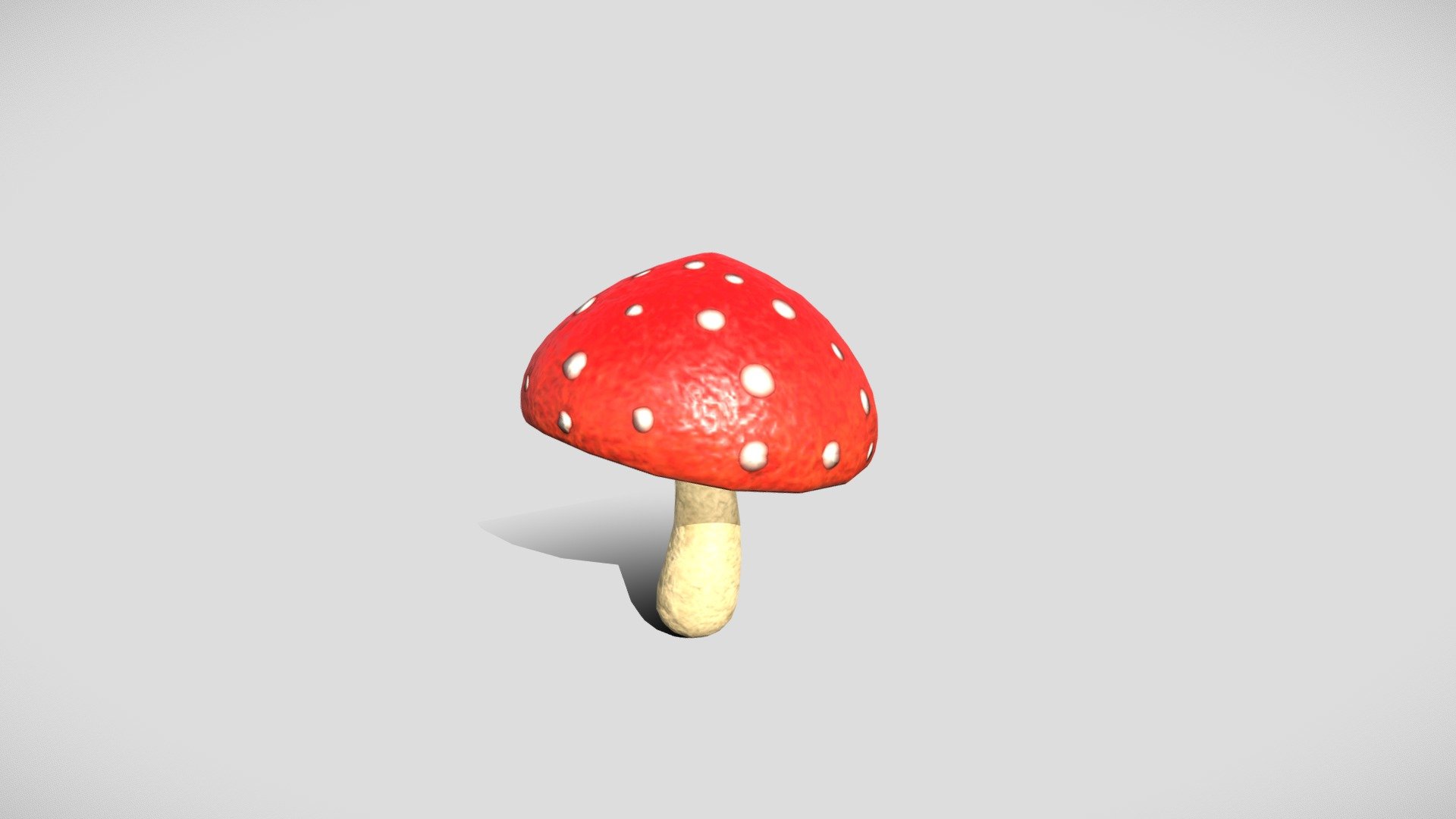 Stylized Mushroom - 3D Model By Centria_anttonip [4e0c9a0] - Sketchfab