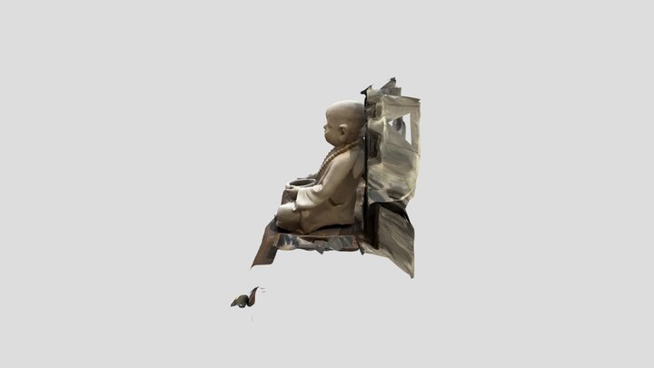 3D High Poly Real World Sculpt with Texture 3D Model