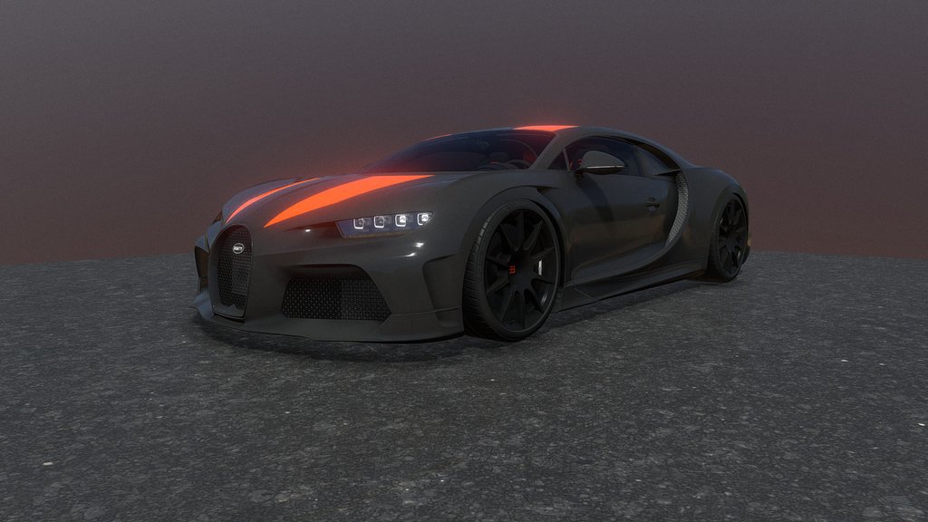 Bugatti Chiron Super sports 300+