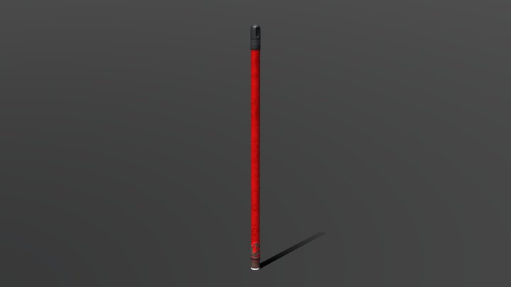 Broken Broom Handle 3D Model