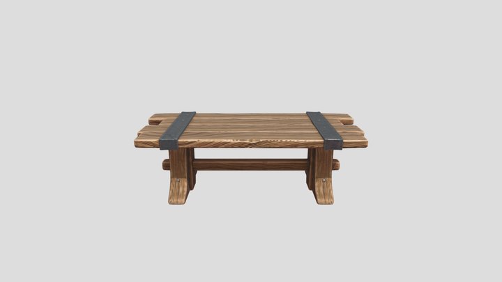 Stylized Table – Modello 3D gratuito STL
