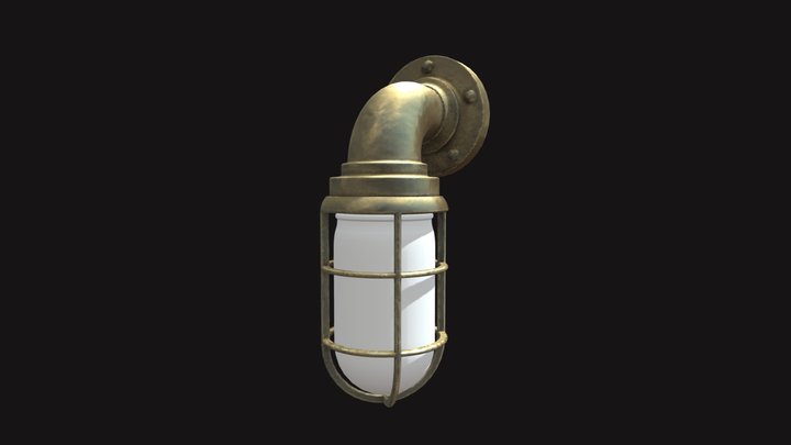 Ship Lamp 3D Model