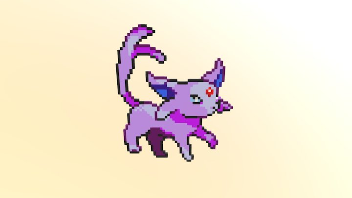 Espeon 3D Model