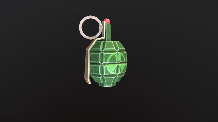 Grenade 3D Model