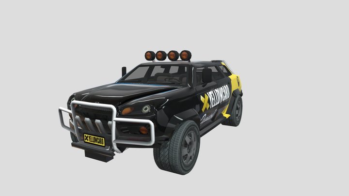 yellowcard car (burnout revenge) – Modèle 3D gratuit STL