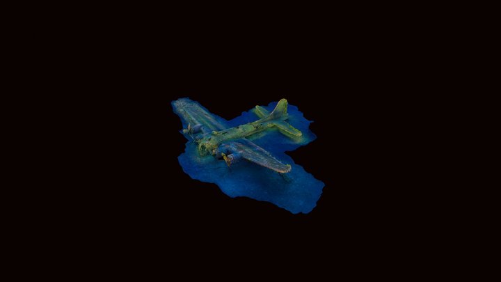 B-17G 3D Model