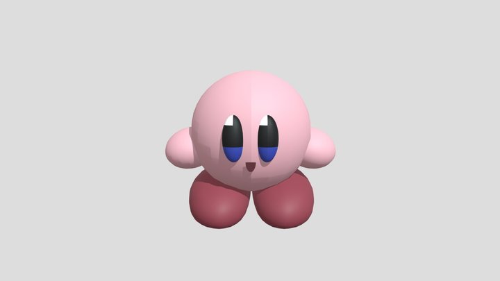 KIRBY 3D Model