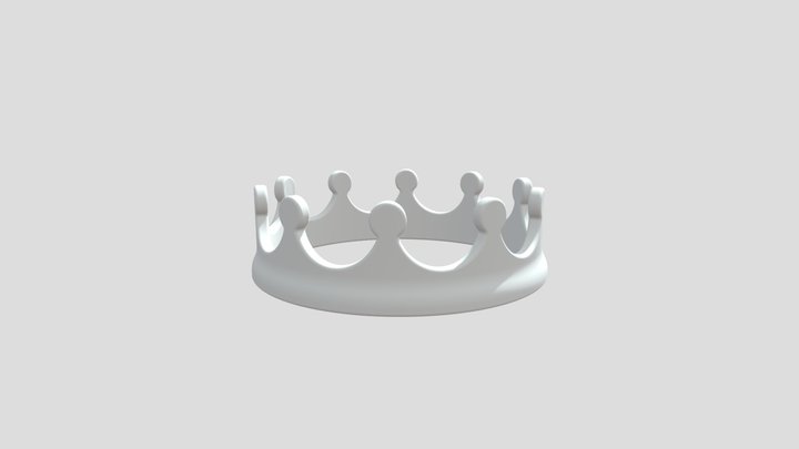 Small Crown 3D Model