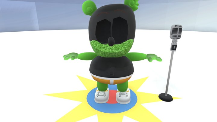 Ninja Gummibar 3D Model