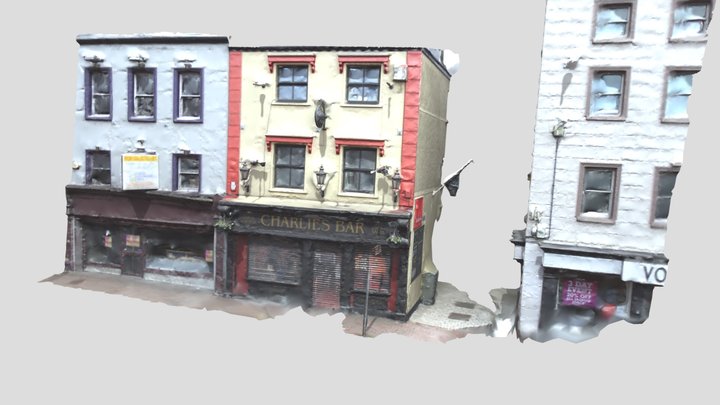Charlie's Bar Scan H 3D Model